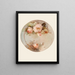 Assiette rosa - Adeline More — quadro incorniciato alla parete