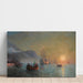 Riproduzione del dipinto Addio prima di intraprendere il suo viaggio da Port Palos in Spagna - Ivan Konstantinovich Aivazovsky