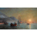 Riproduzione del dipinto Addio prima di intraprendere il suo viaggio da Port Palos in Spagna - Ivan Konstantinovich Aivazovsky