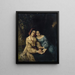 ritratti di Héloïse e Anaïs Colin da parte loro - Adolphe-Anaïs Colin — quadro incorniciato alla parete