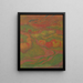 Paesaggio - Adolf Böhm — quadro incorniciato alla parete