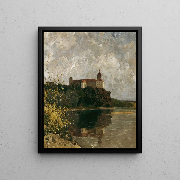 Château de Persenbeug - Adolf Ditscheiner — quadro incorniciato alla parete
