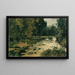 Tempio boschivo Waldbach - Adolf Ditscheiner — quadro incorniciato alla parete
