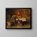 En route pour la chasse - Adolf Eberle — quadro incorniciato alla parete