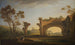 Paesaggio con rovine dell'acquedotto - Adolf Fryderyk Harper — vista dell’opera