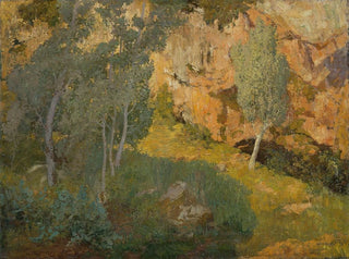 Adolf Gross - Sonniges Felsental.webp