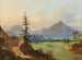 Lago in un paesaggio montano - Adolf Heinrich Lier — vista dell’opera