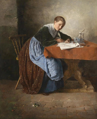 Adolf Hlzel - Der Liebesbrief.webp