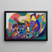 Composition de figures - Adolf Hölzel — quadro incorniciato alla parete