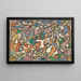 Jungle luminosa - Adolf Hölzel — quadro incorniciato alla parete