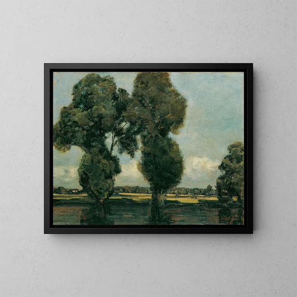Pini argentati - Adolf Hölzel — quadro incorniciato alla parete