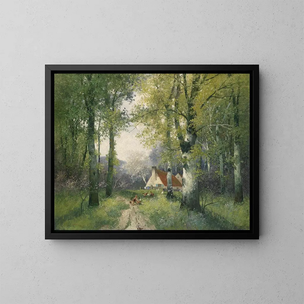 Printemps - Adolf Kaufmann — quadro incorniciato alla parete