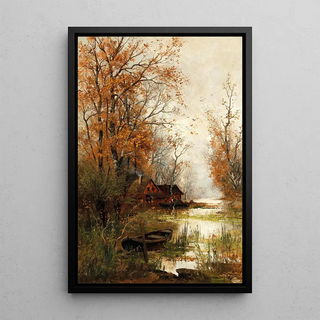 Adolf Kaufmann - Im Wald von Fontainebleau.webp