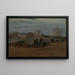 Alla fiera autunnale di Karlsruhe - Adolf Luntz — quadro incorniciato alla parete