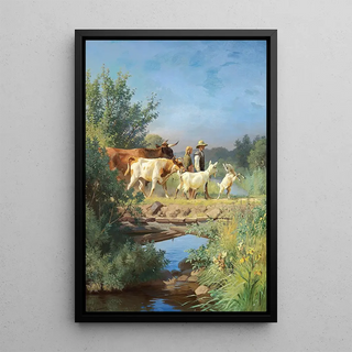 Adolf Mackeprang - Over broen.webp