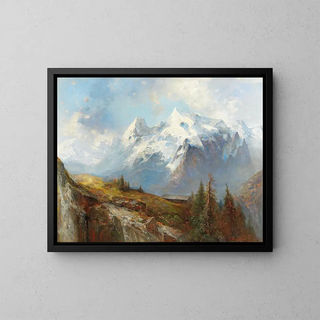 Adolf Obermllner - Der Ortler Und Die Knigsspitze Von Den Almbden Der Malserhaide In Tirol Aus Gesehen.webp