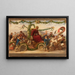 Triomphe del re Vin, 2° quadro - Adolf Schrödter — quadro incorniciato alla parete