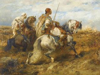 Cavalli - Adolf Schreyer — vista dell’opera