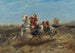 La Chasse - Adolf Schreyer — vista dell’opera