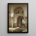 Nella corte dell'Alhambra - Adolf Seel — quadro incorniciato alla parete