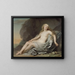 Ariane esteso sulla riva di Naxos - Adolf Ulrik Wertmüller — quadro incorniciato alla parete