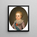 Crownprince Le Dauphin Louis-Joseph-Xavier-François of France 1781-1789 - Adolf Ulrik Wertmüller — quadro incorniciato alla parete