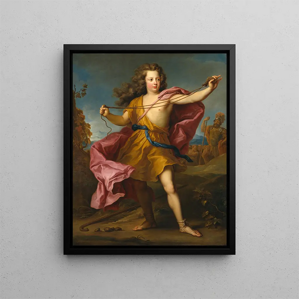 di Federico Guglielmo I 1688-1740 Re di Prussia - Adolf Ulrik Wertmüller — quadro incorniciato alla parete