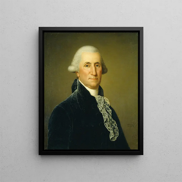 George Washington - Adolf Ulrik Wertmüller — quadro incorniciato alla parete