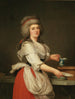 Madame A. Aughi, amica della regina Marie-Antoinette, in lattaia alla Latteria reale di Trianon - Adolf Ulrik Wertmüller — vista dell’opera
