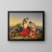 Aaron benedicente Éléazar - Adolf Weidlich — quadro incorniciato alla parete