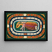 I delfini, un uccello gigante assolutamente innocuo - Adolf Wölfli — quadro incorniciato alla parete