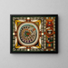 Serpente di rete del WiliWald di Skt Adolf ThurmHoofRingUhrwald in America - Adolf Wölfli — quadro incorniciato alla parete