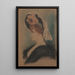 Lillian Russell - Adolfo Müller-Ury — quadro incorniciato alla parete