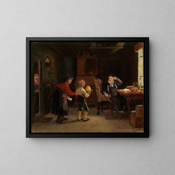 Avis de confirmation - Adolph Tidemand — quadro incorniciato alla parete
