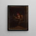 al rocchetto - Adolph Tidemand — quadro incorniciato alla parete
