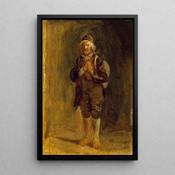 Riproduzione del dipinto Clement Ringnes de Sigdal - Adolph Tidemand