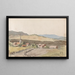 De Haugsbygd - Adolph Tidemand — quadro incorniciato alla parete