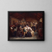Festin funèbre - Adolph Tidemand — quadro incorniciato alla parete