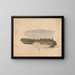 Studio di paesaggio - Adolph Tidemand — quadro incorniciato alla parete