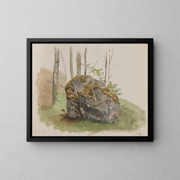 Stein Viky - Adolph Tidemand — quadro incorniciato alla parete