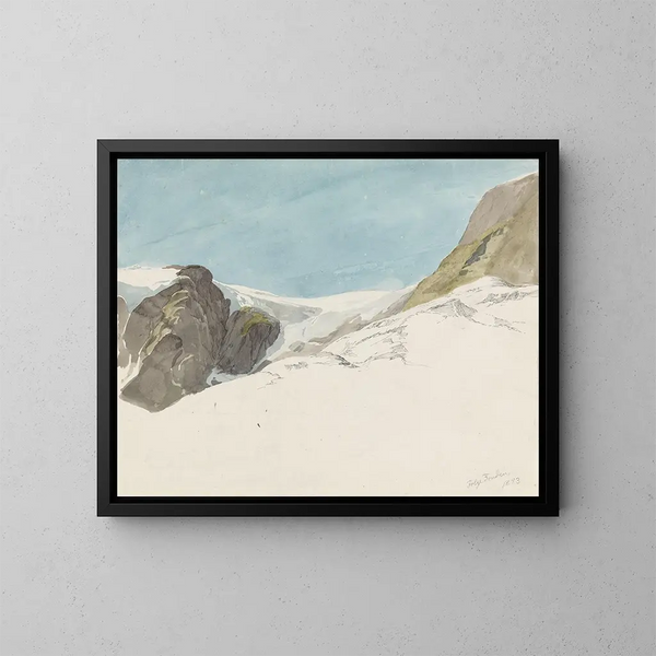 Sans titre - Adolph Tidemand — quadro incorniciato alla parete