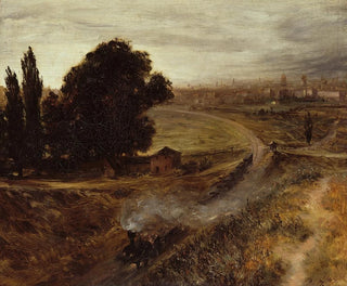 Adolph von Menzel - The BerlinPotsdam Railway.webp