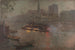 Bateau-mouche sul Senna la sera davanti a Notre-Dame - Adolphe Ernest Gumery — vista dell’opera
