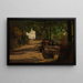 Puits au bord d'une route - Adolphe Appian — quadro incorniciato alla parete