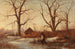 Paesaggio Invernale con Raccoltore di Rami - Adolphe Appian — vista dell’opera