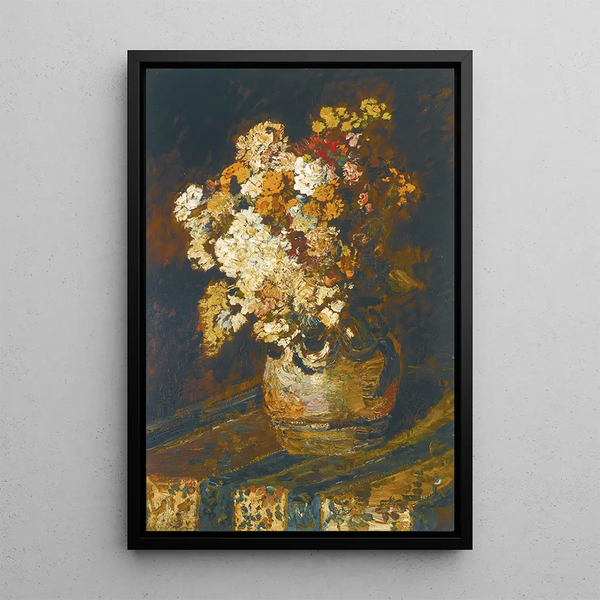 Fiori vari - Adolphe Monticelli — quadro incorniciato alla parete