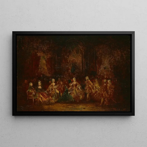 Adolphe Monticelli - Persons in Louis XV Costumes.webp