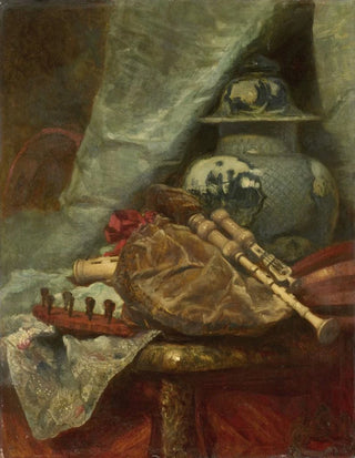 Adolphe Mouilleron - Still Life with Bagpipes.webp