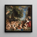 Adorazione di Venere - Peter Paul Rubens — quadro incorniciato alla parete