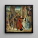 Adorazione dei Magi - Anonimo — quadro incorniciato alla parete